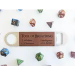 Vegan Leather Bottle Opener: Tool of Breaching - Grey