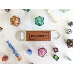 Vegan Leather Bottle Opener: Homebrew - Chestnut