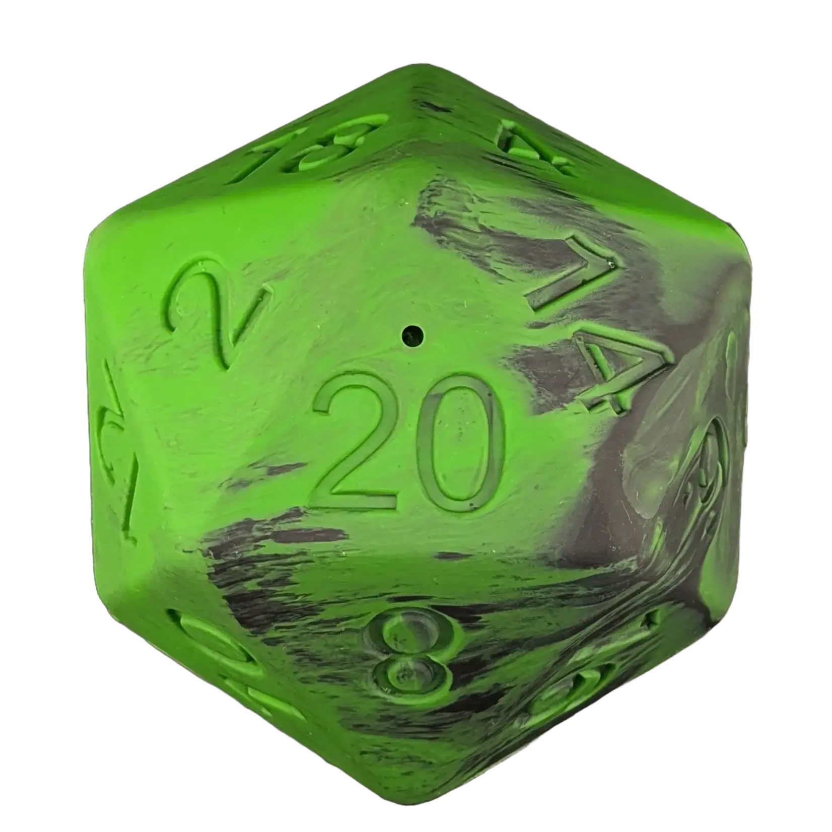 Pawlymorph Pet Toy - Barbarian Strength D20 - Murky Swamp (Green)