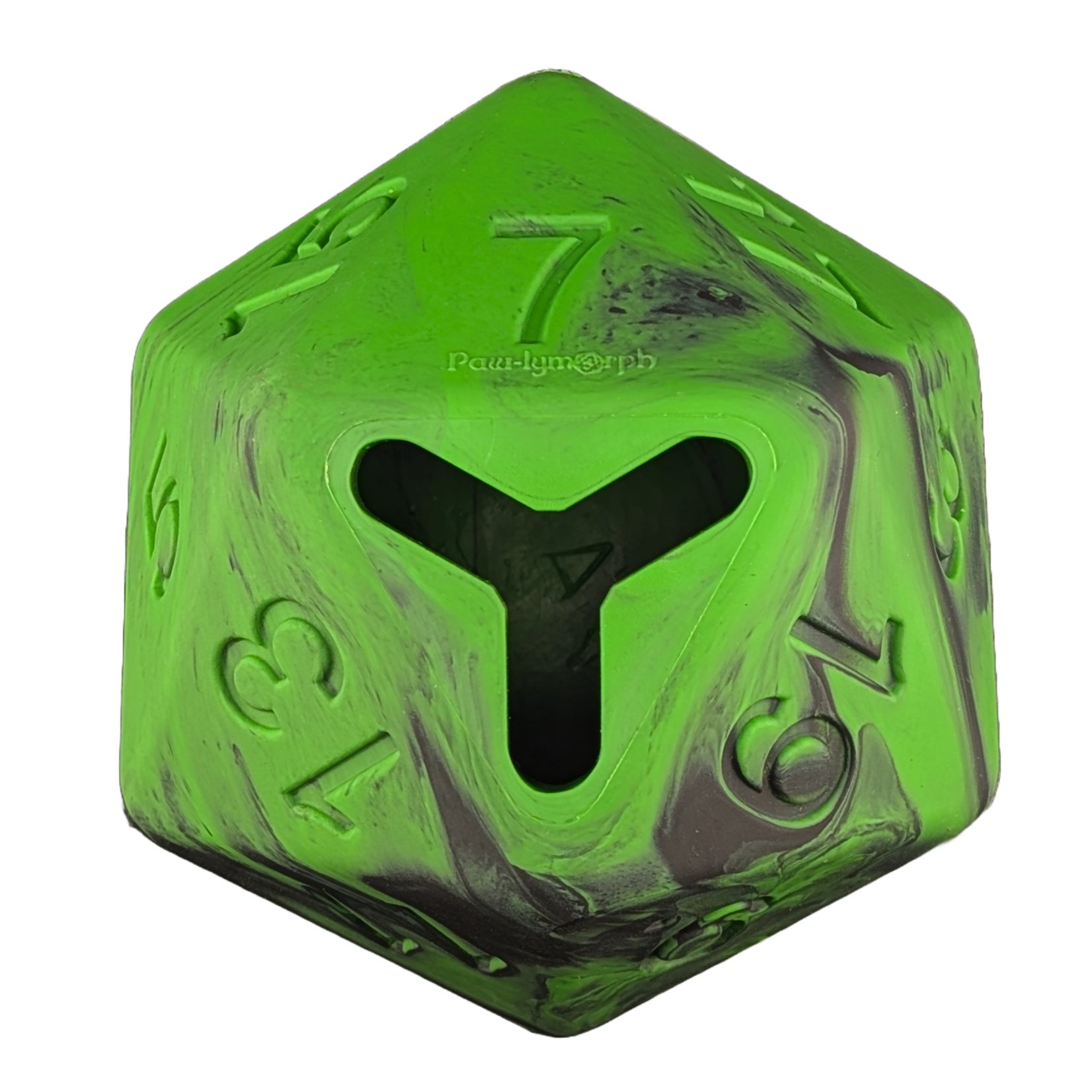 Pawlymorph Pet Toy - Barbarian Strength D20 - Murky Swamp (Green)