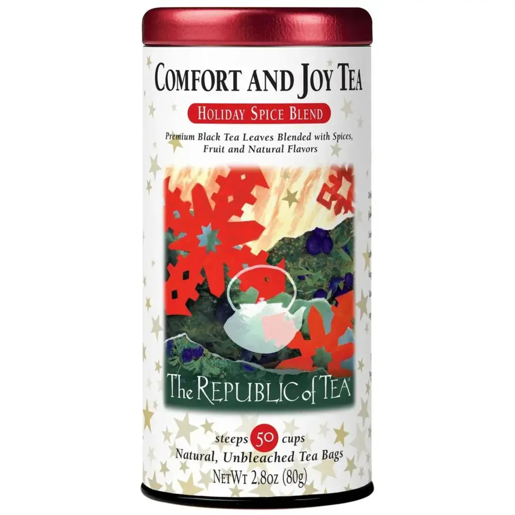 Tea: Comfort and Joy Black Tea (50 Tea Bags)