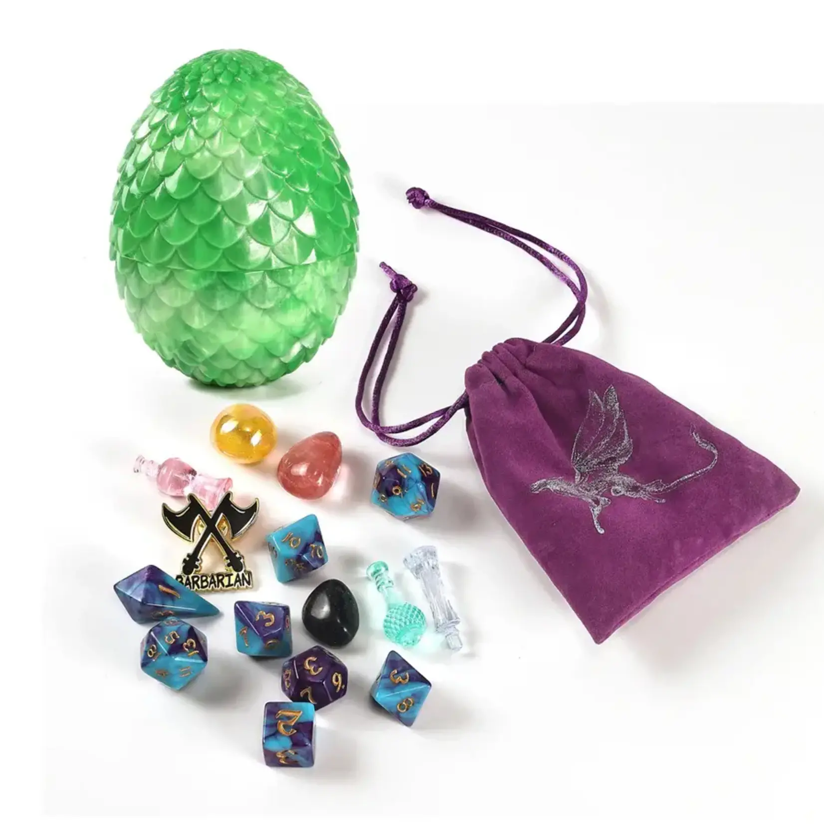 Dragon Egg Mystery Dice - Green