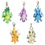D&D: Gem Wyrmling 3" Plush Charms 50th Anniversary