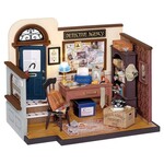 Robotime Miniature House Kit: Mose's Detective Agency