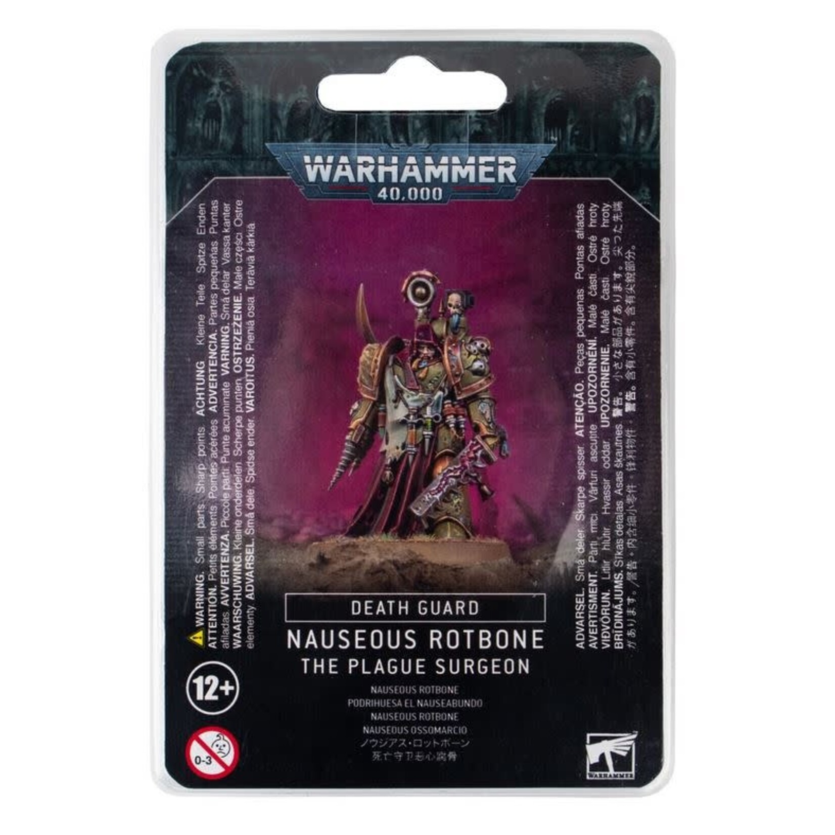 40K: Death Guard - Nauseous Rotbone, the Plague Surgeon