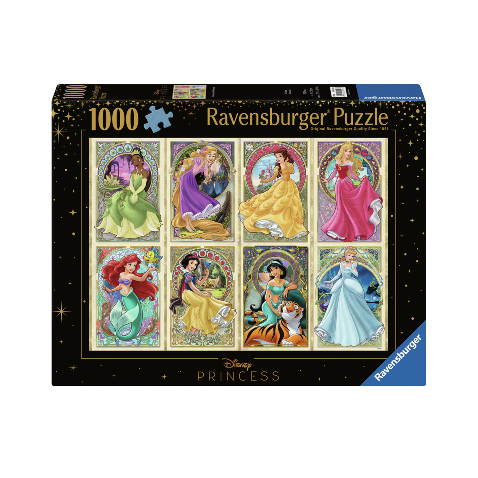 Art Nouveau Princesses 1000 Piece Puzzle