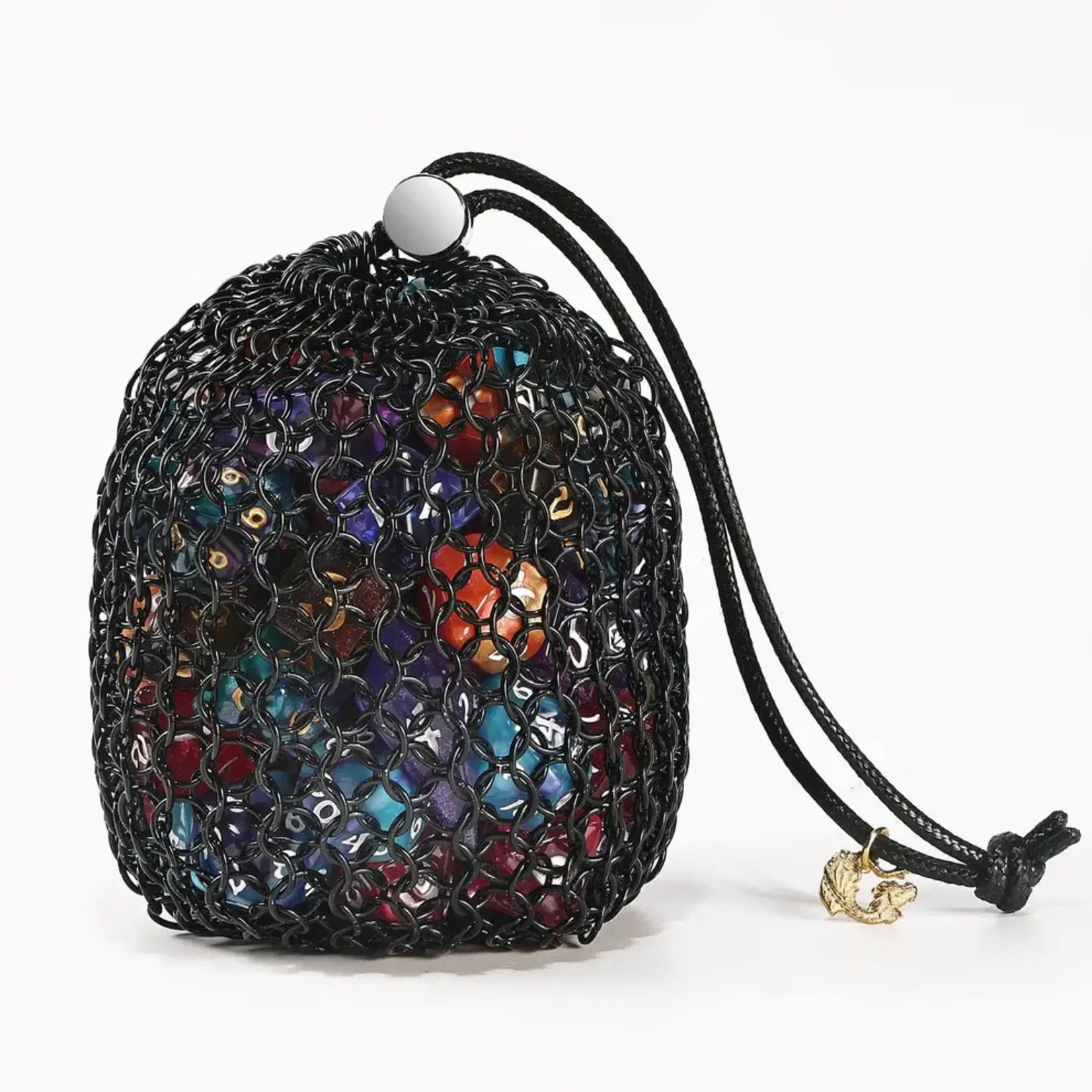 Dice Bag: Chainmail - Black