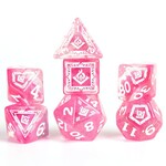 D&D Adventure Dice: Wizard (Fuchsia) 16 Polyhedral Dice Set