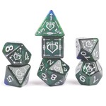 D&D Adventure Dice: Bard (Blue) 15 Polyhedral Dice Set