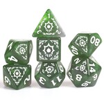 D&D Adventure Dice: Cleric (Green) 15 Polyhedral Dice Set