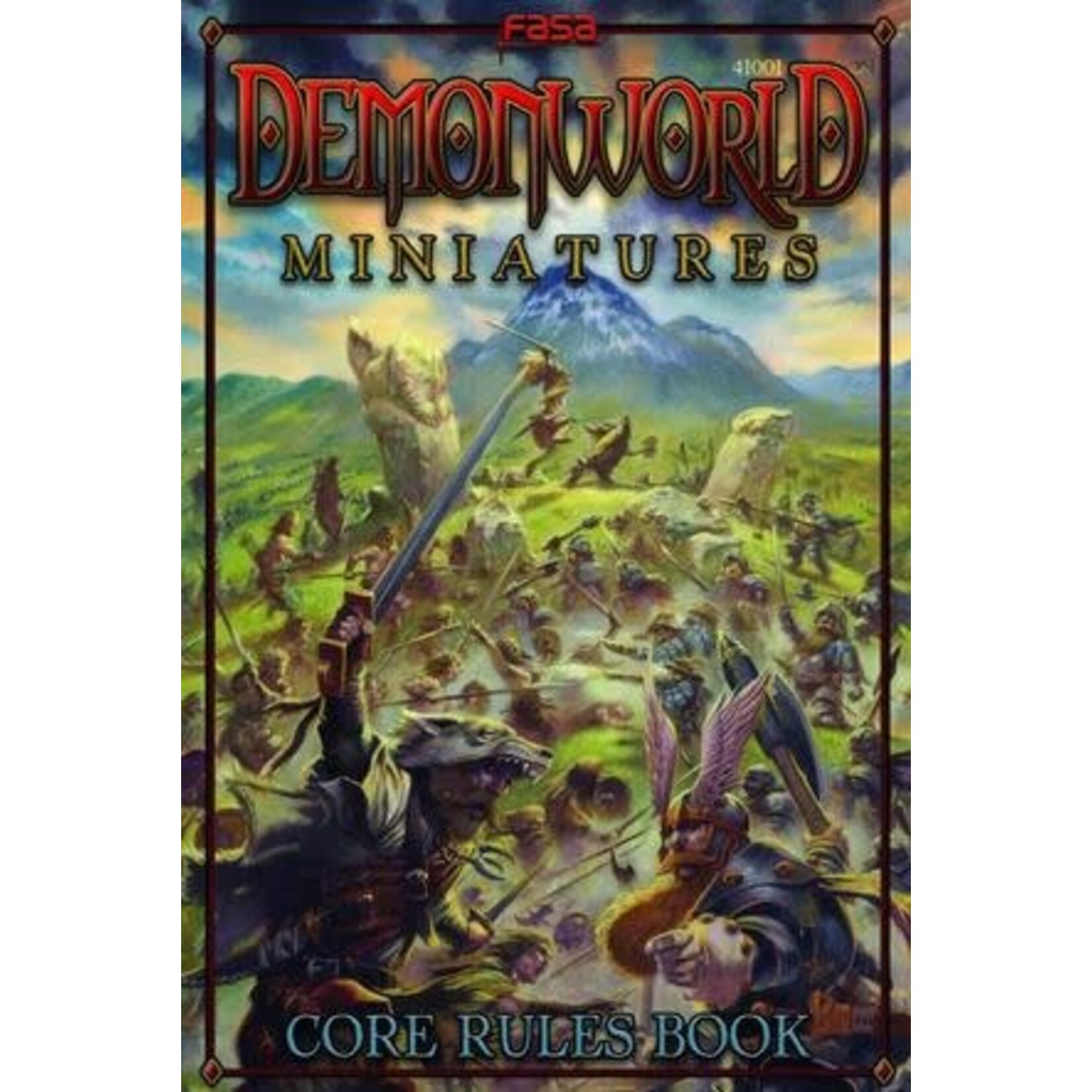 Demonworld Miniatures Core Rules Book Dragon Cache Minis Game