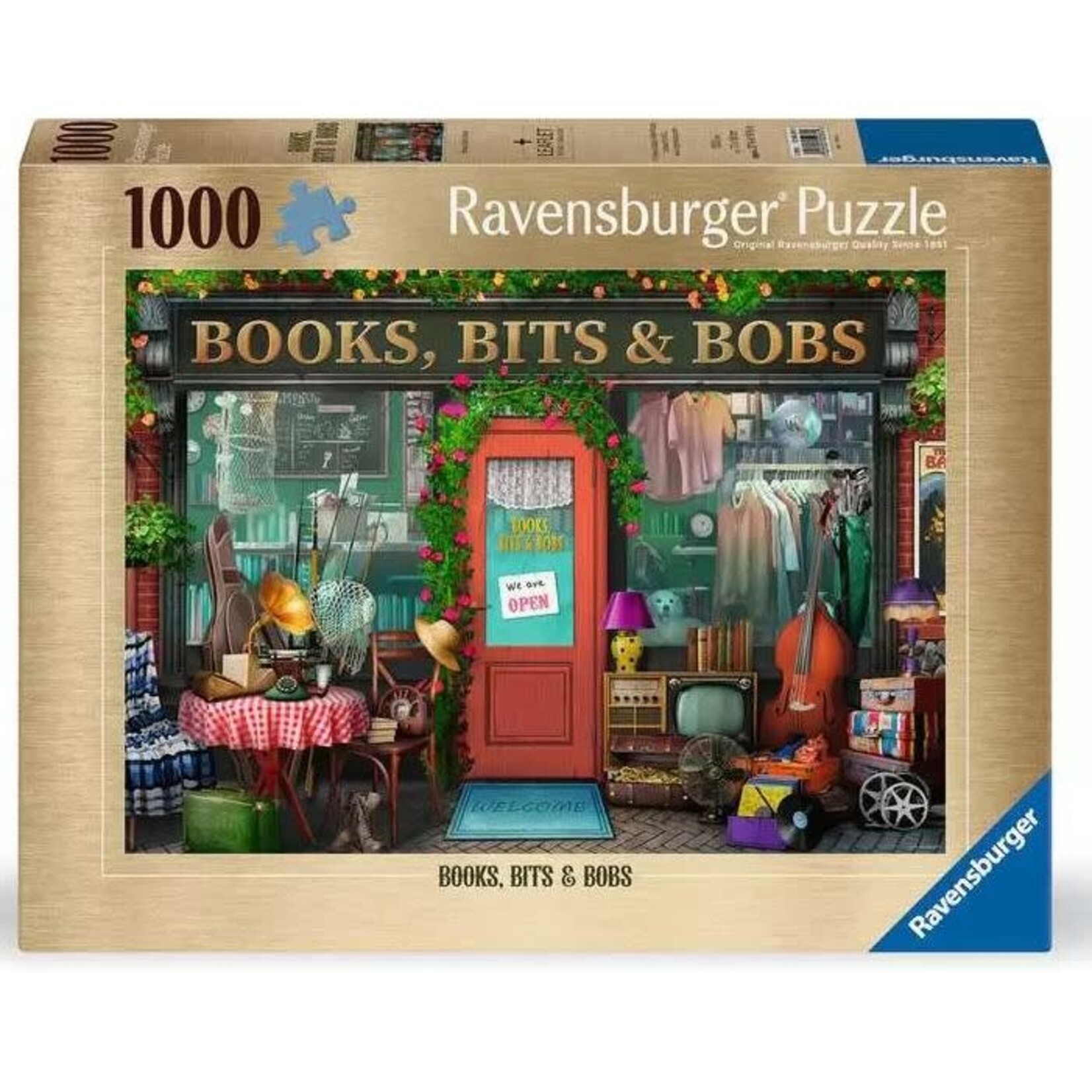 Books, Bits & Bobs 1000 Piece Puzzle