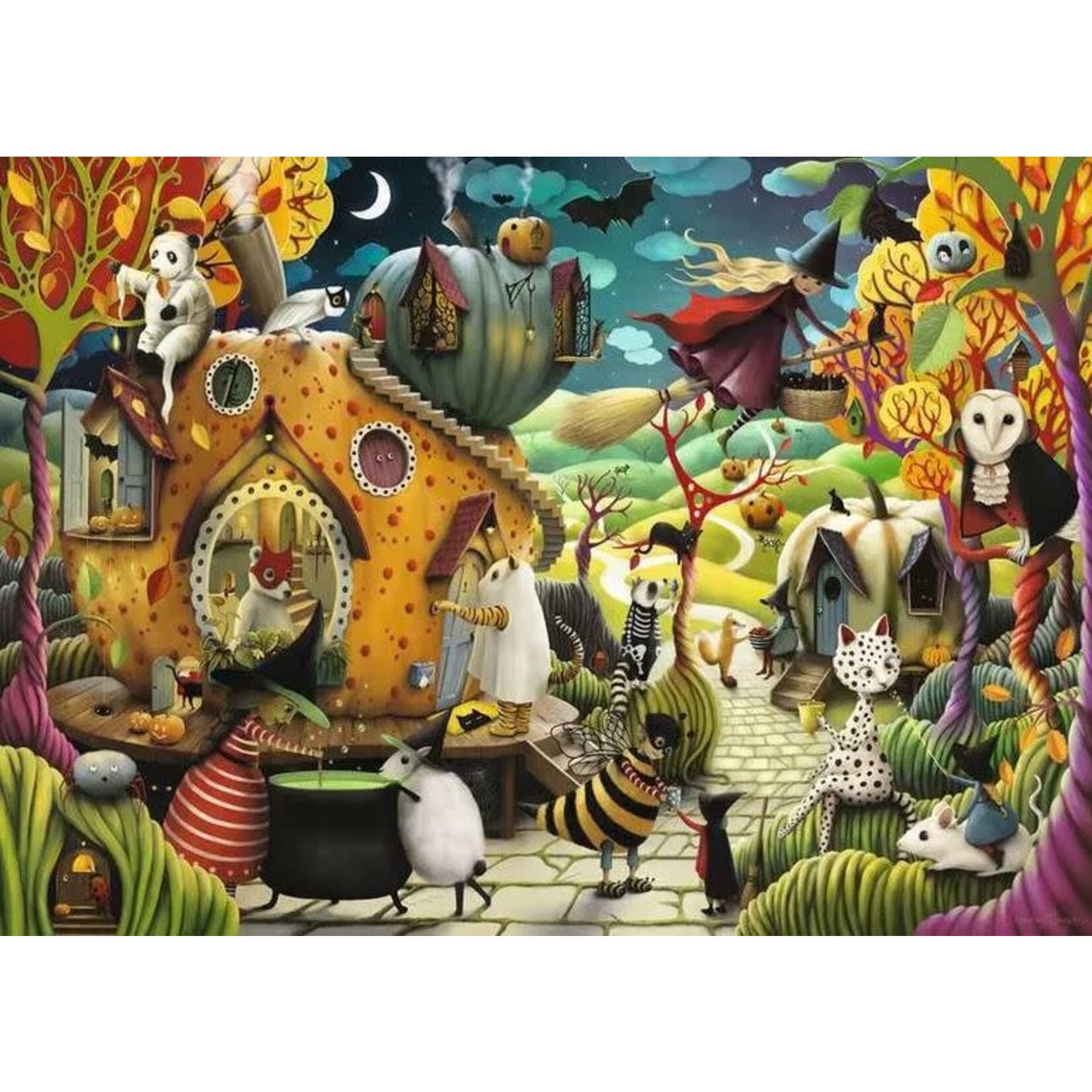 Happy Halloween Seasonal 1000 Piece Puzzle