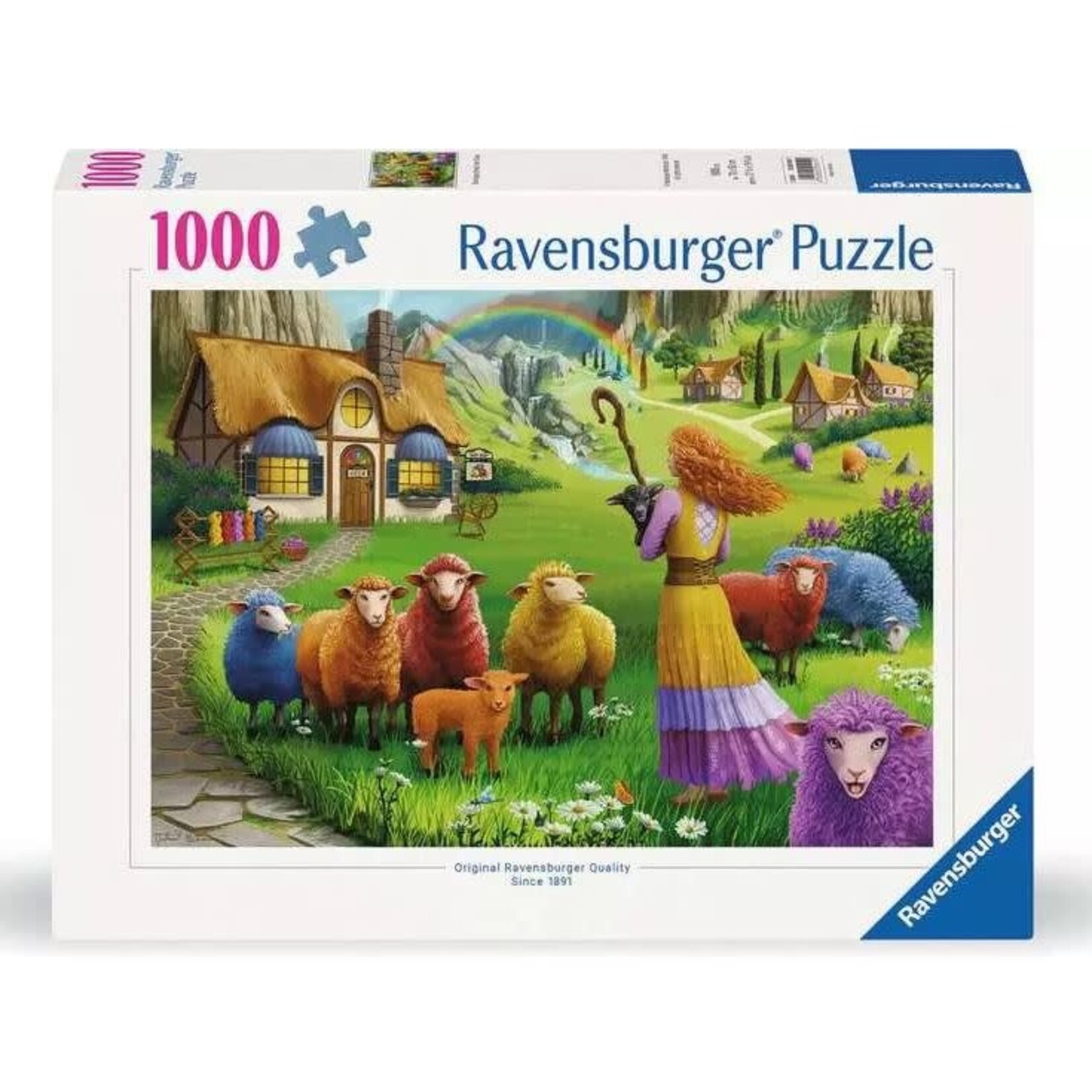 The Happy Sheep Yarn Shop 1000 Piece Puzzle