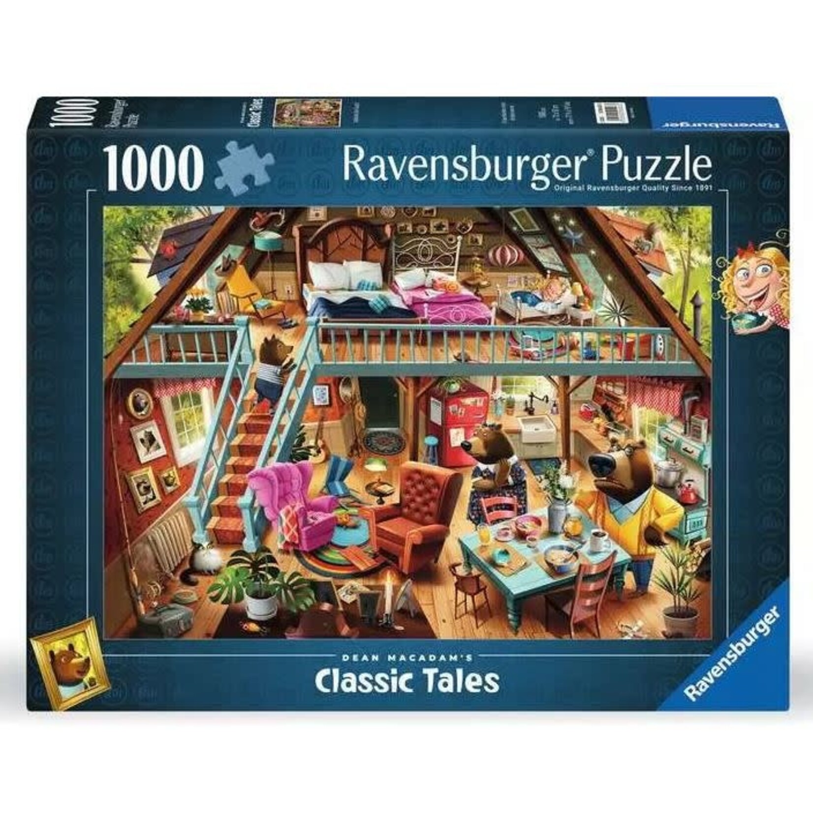 Dean MacAdam: Goldilocks Gets Caught 1000 Piece Puzzle