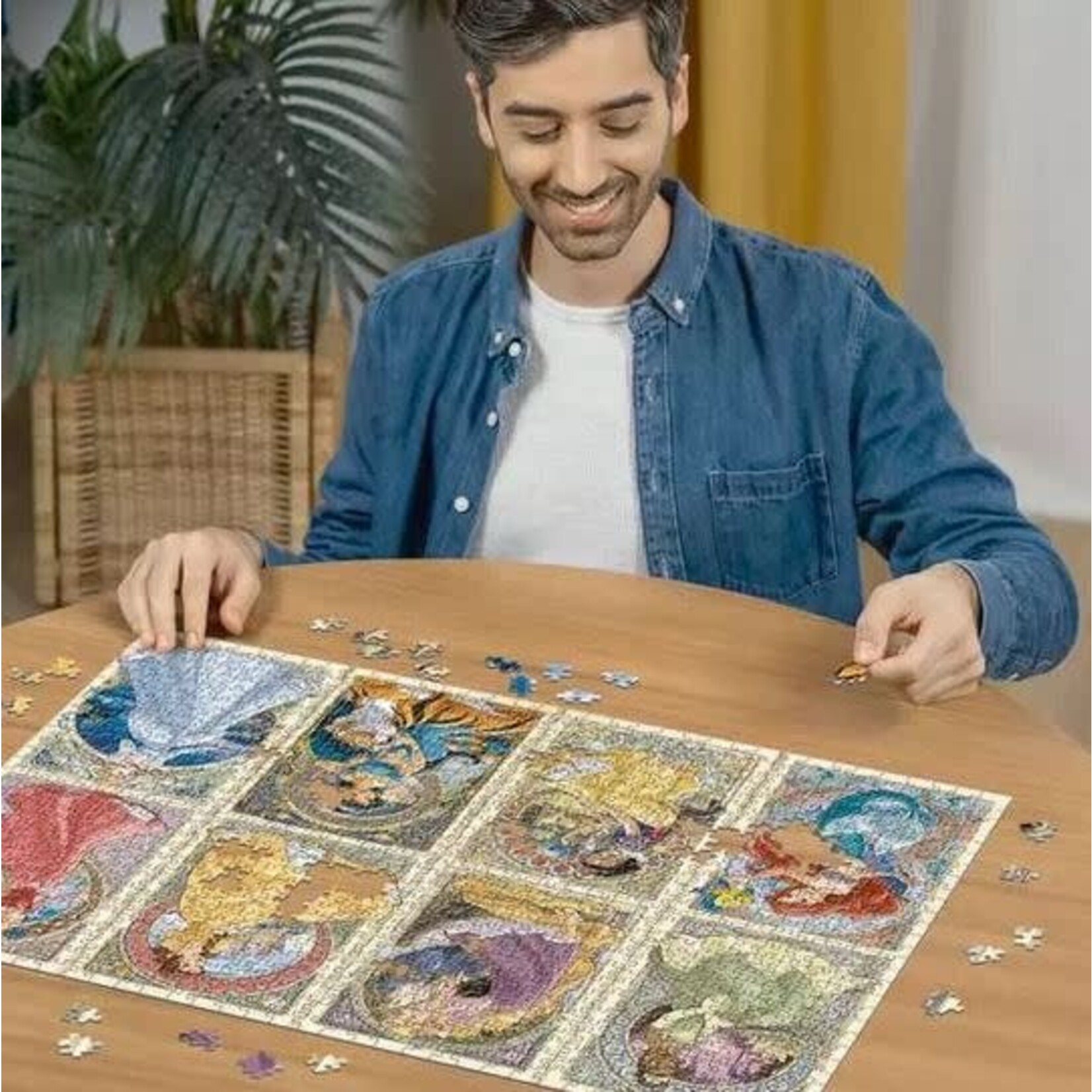 Art Nouveau Princesses 1000 Piece Puzzle