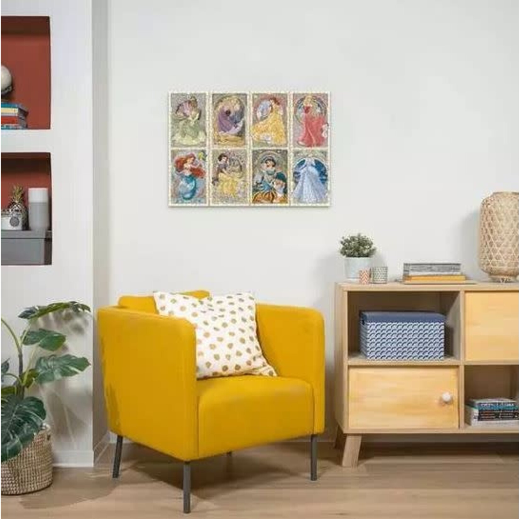 Art Nouveau Princesses 1000 Piece Puzzle