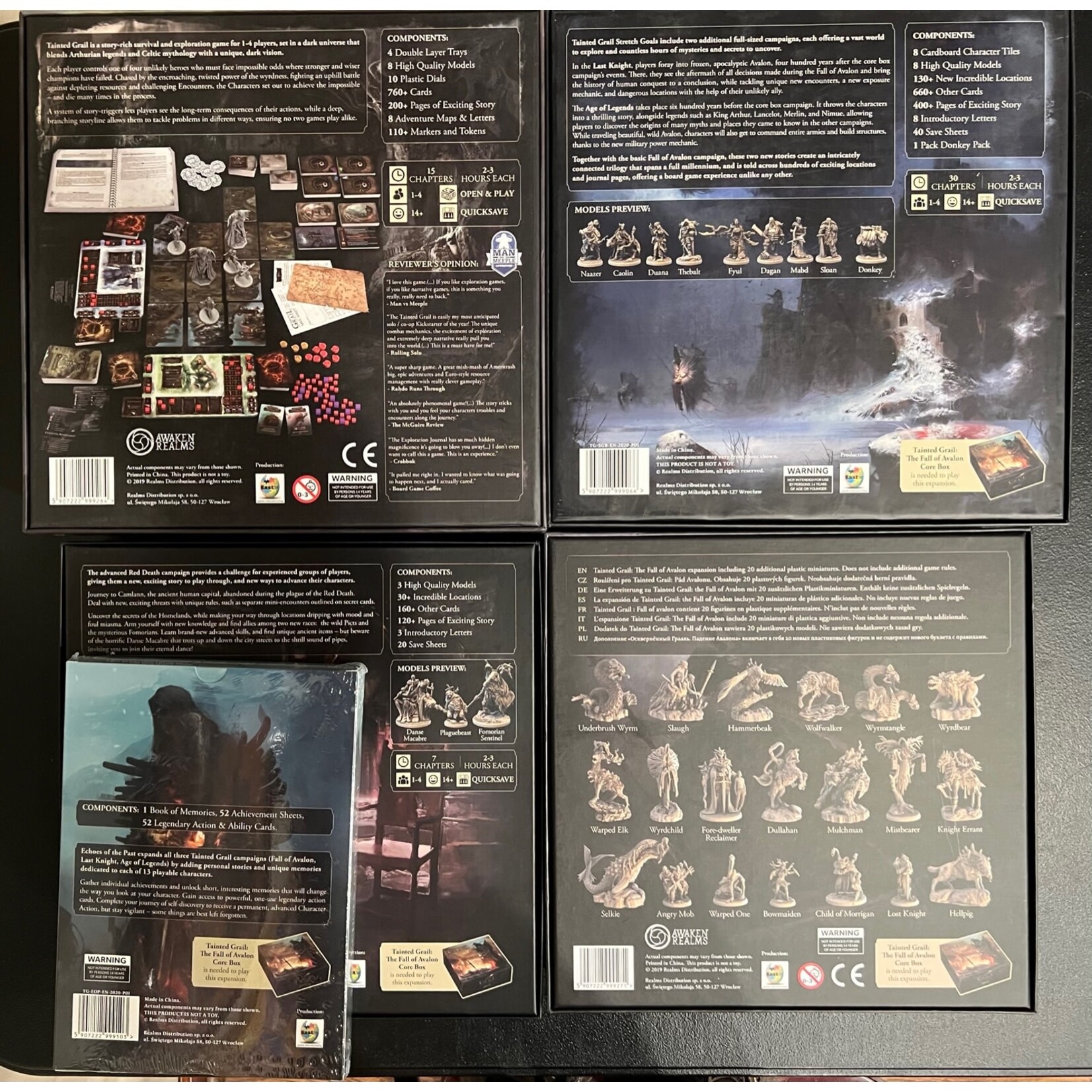 Tainted Grail Sundrop Bundle Dragon Cache Used Game