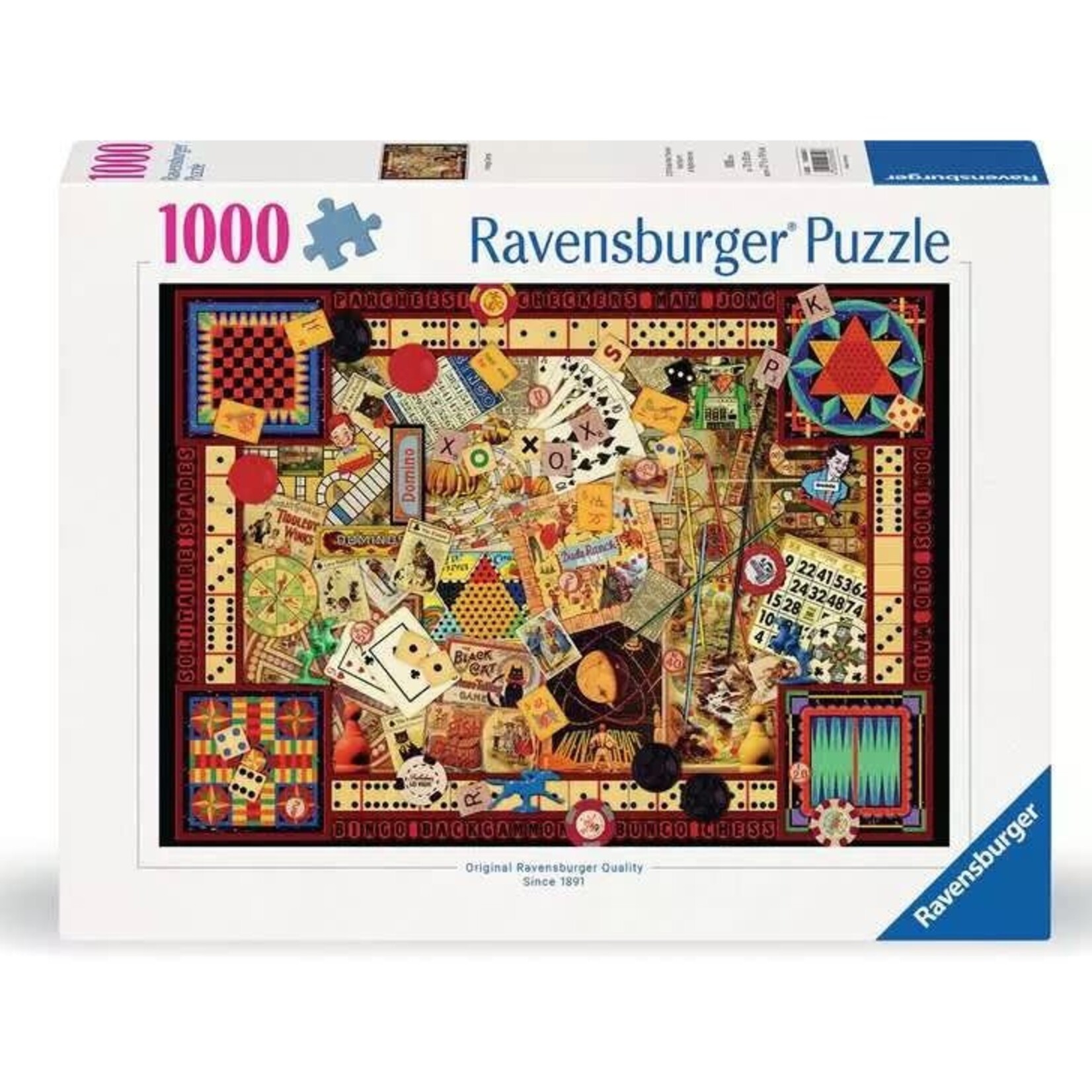 Vintage Games 1000 Piece Puzzle