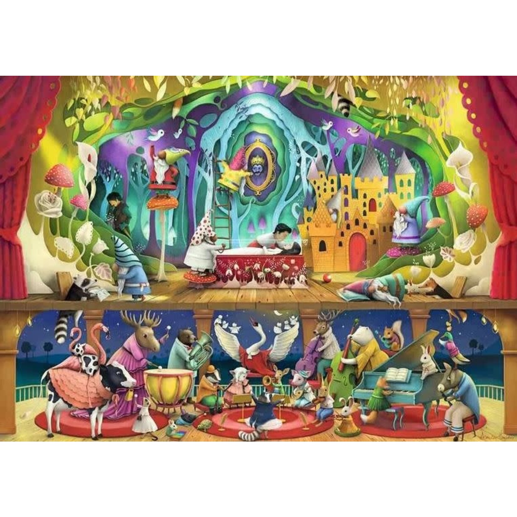 Snow White and the 7 Gnomes 1000 Piece Puzzle