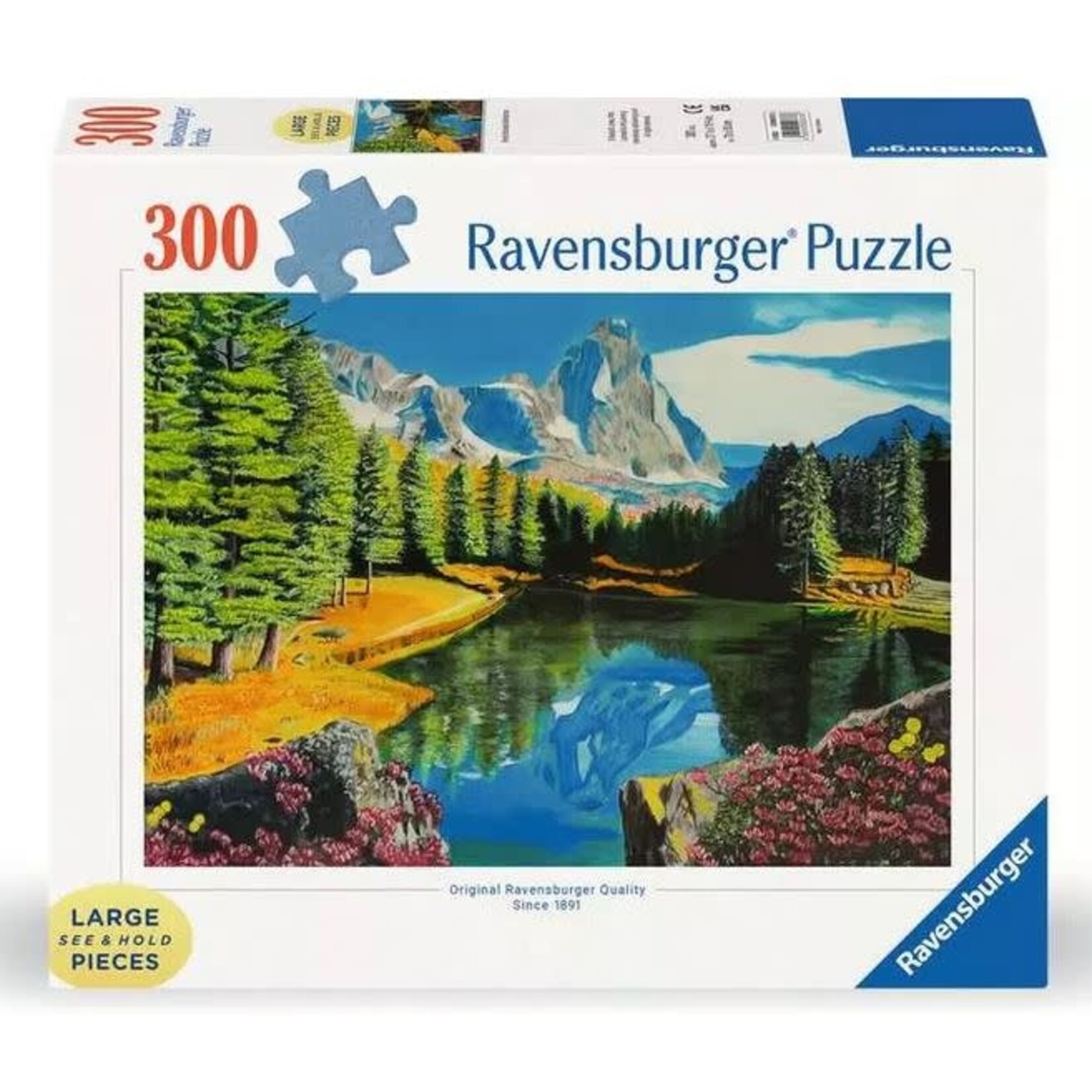 Rocky Mountain Reflections 300 Piece Large Format Puzzle