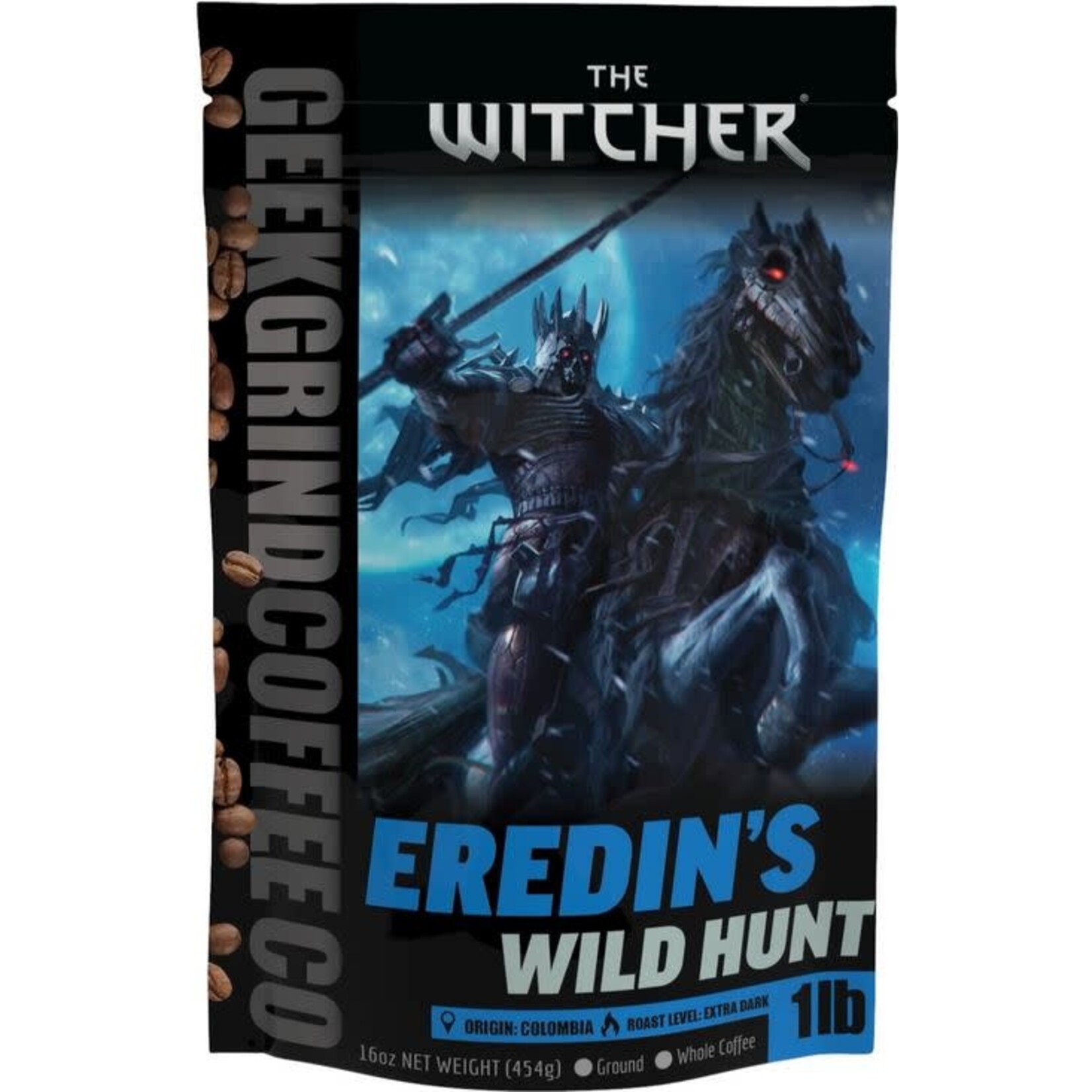 Coffee: Eredin's Wild Hunt - Witcher - Ground Coffee 1/2 lb - Geek Grind