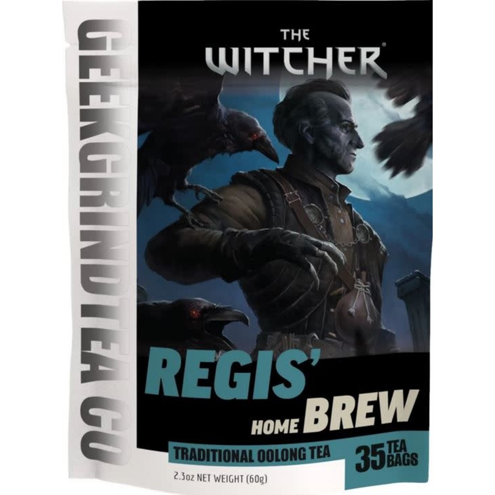 Tea: Regis' Home Brew - The Witcher - Oolong Tea (35 Tea Bags) - Geek Grind