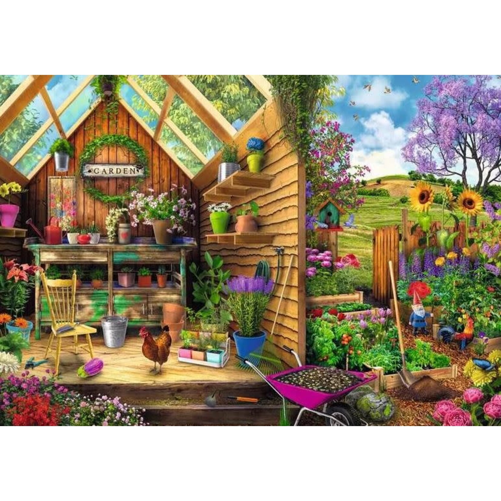 Gardener's Getaway 300 Piece Large Format Puzzle
