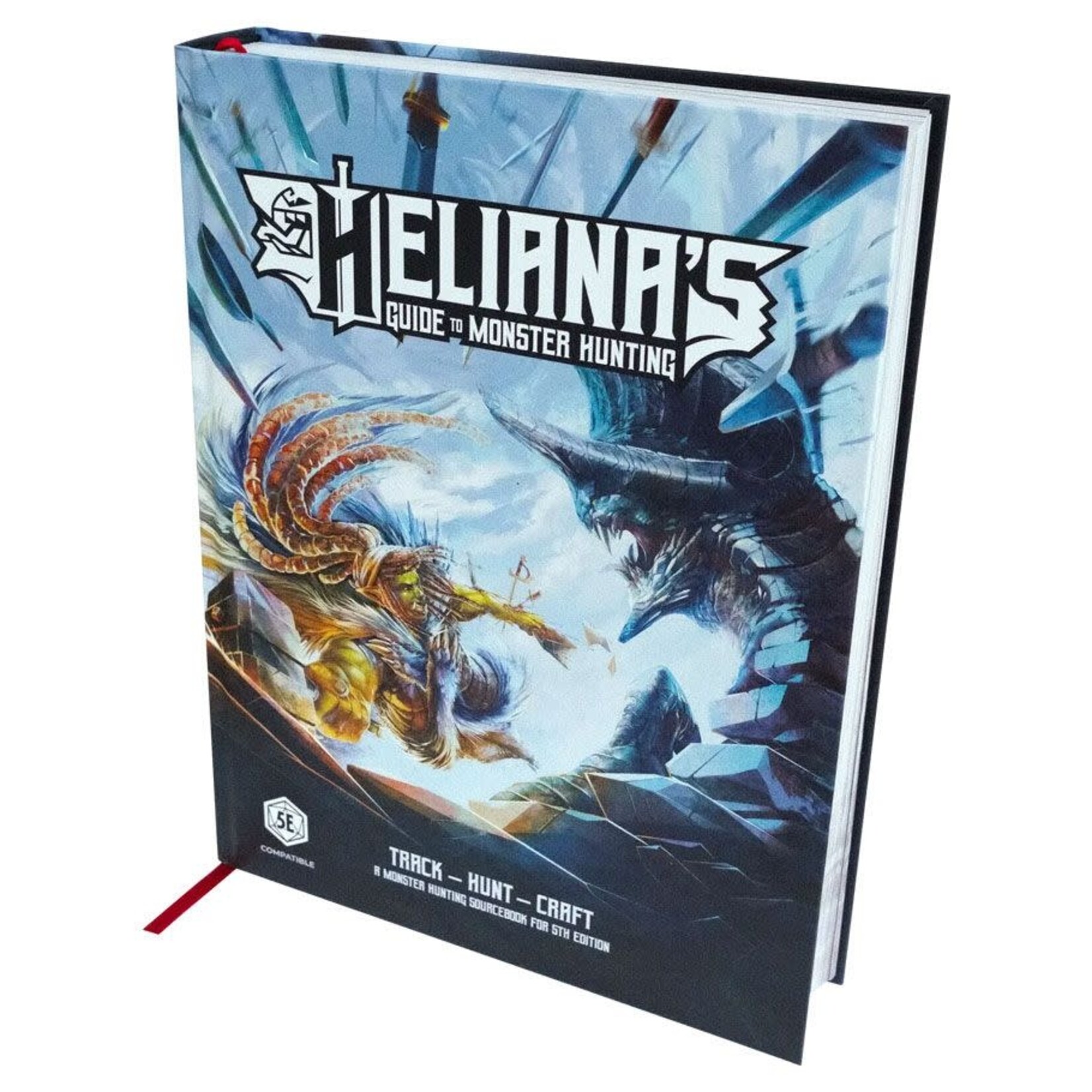 D&D 5E Heliana's Guide to Monster Hunting RPG: Core Hardcover Book