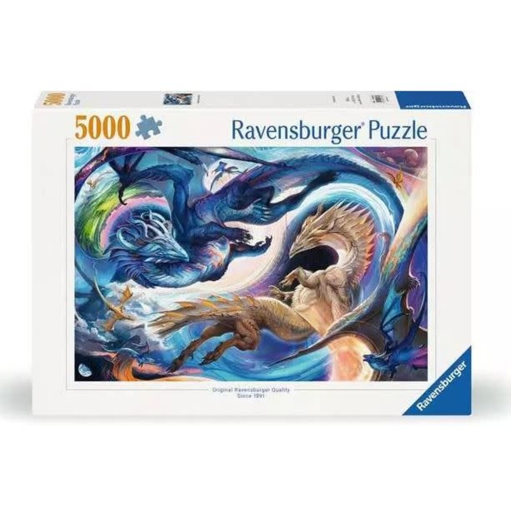 Dragon Day and Night 5000 Piece Puzzle
