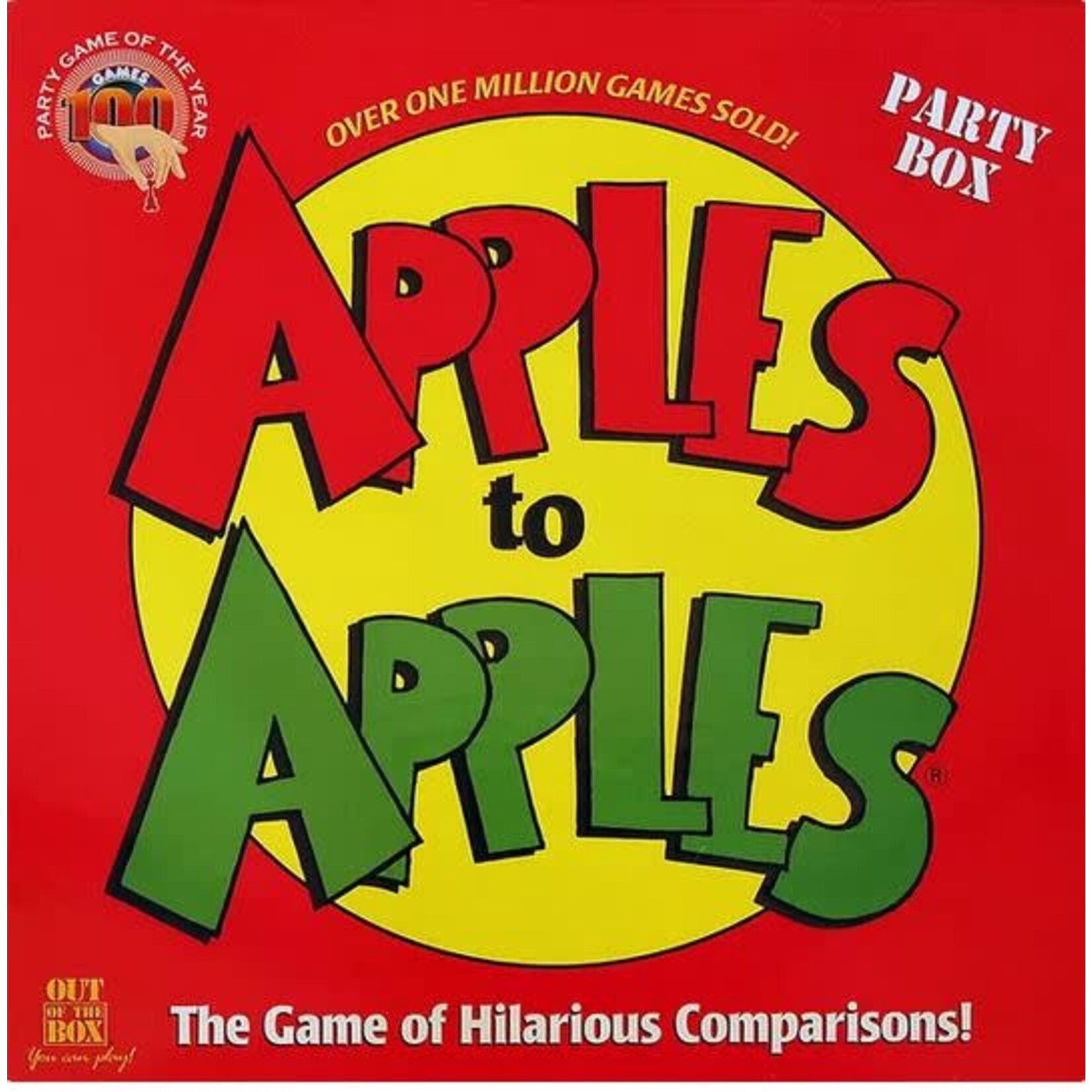 #19619 Apple To Apples Dragon Cache Used Game