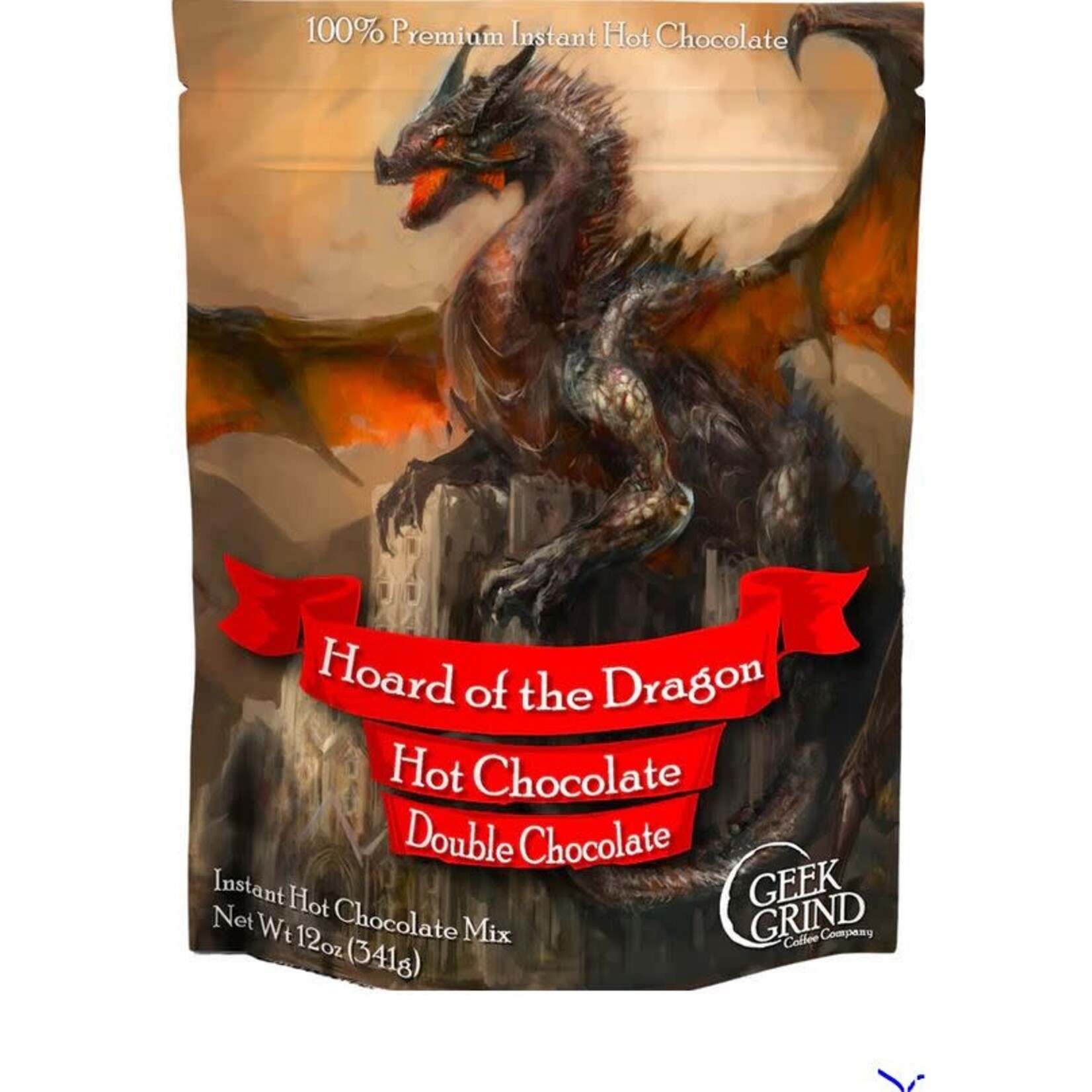 Hot Chocolate: Hoard of the Dragon - Double Hot Chocolate - Hot Chocolate 1 lb - Geek Grind