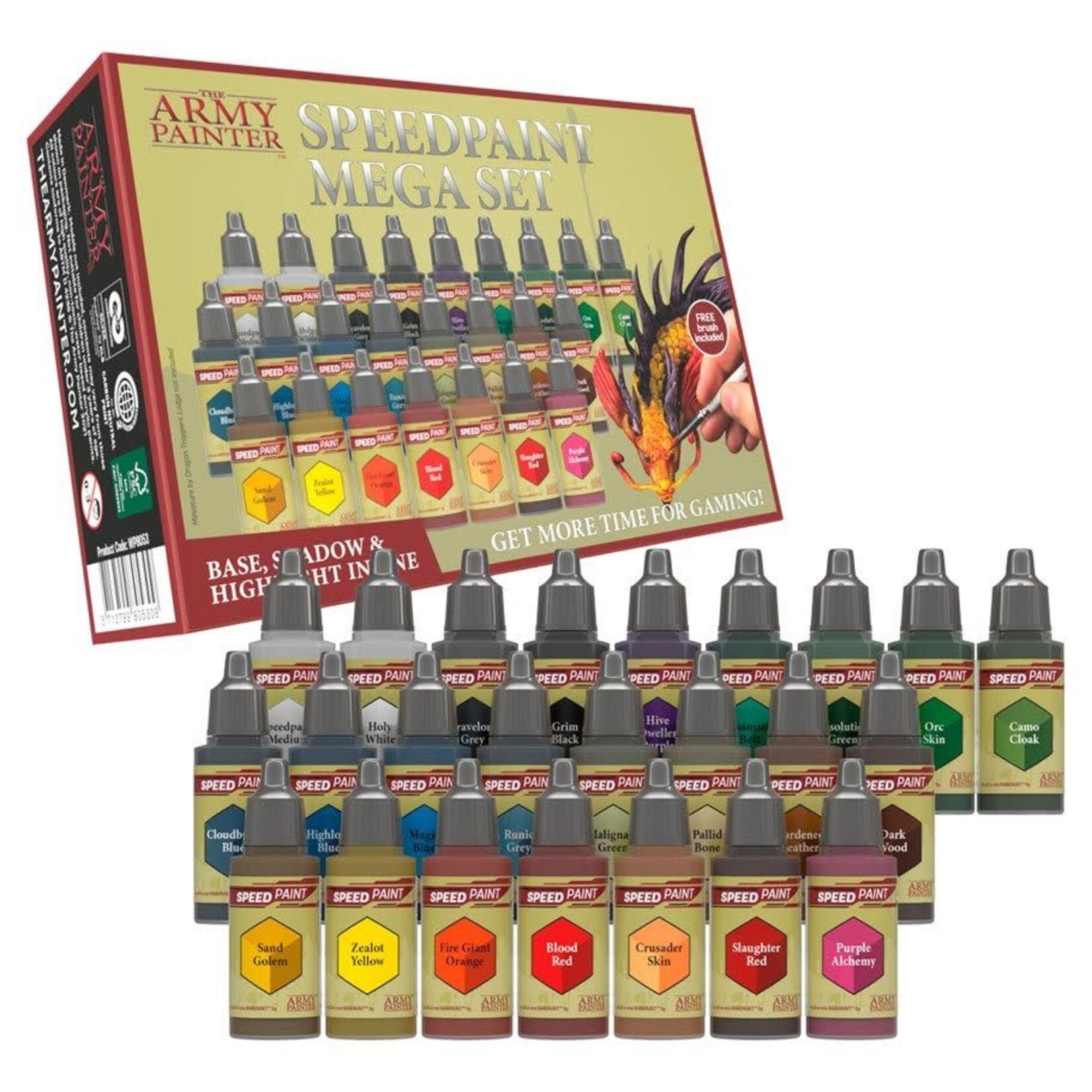Warpaints: Speedpaint Mega Set Army Painter