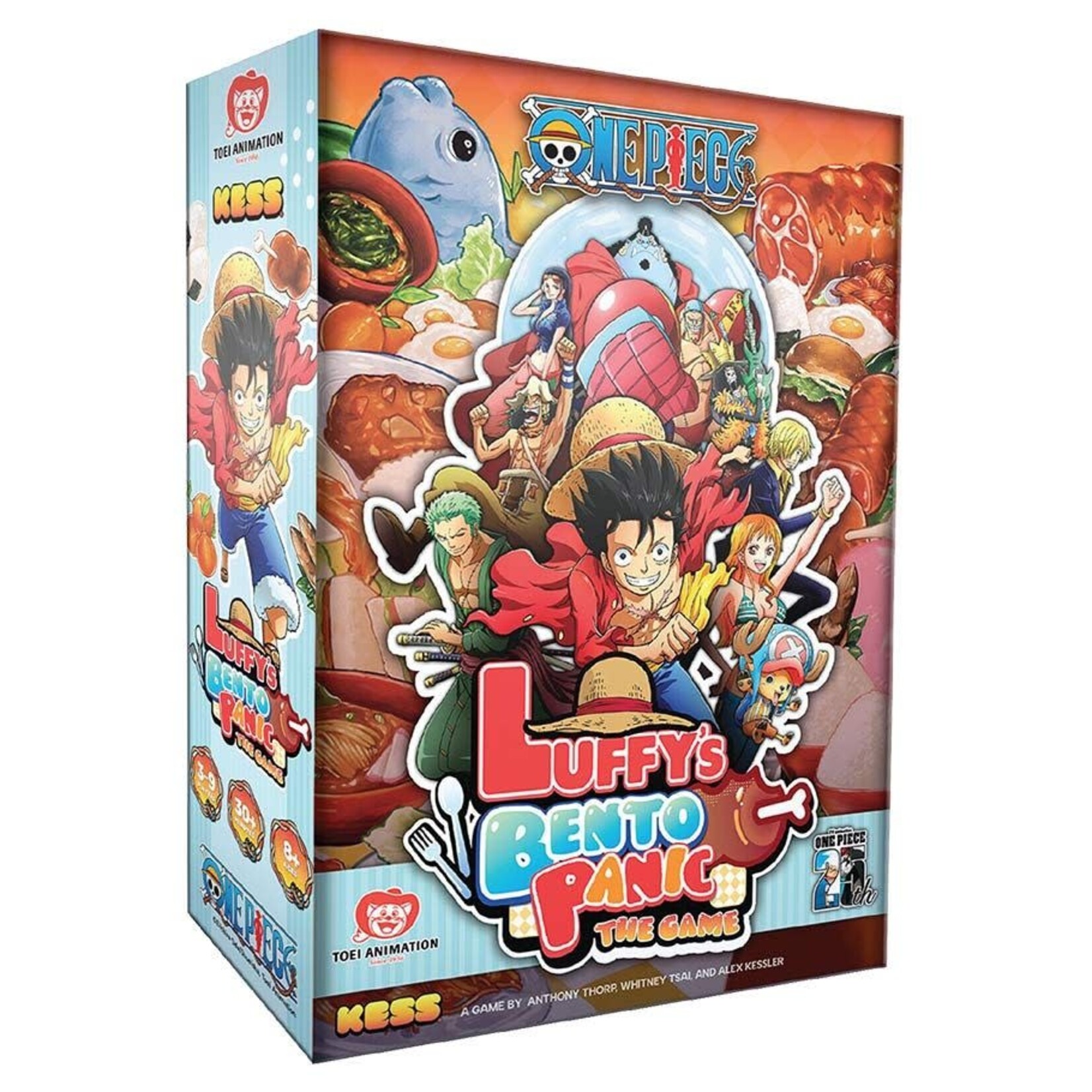 Kessler Corporation One Piece: Luffy's Bento Panic Board Game