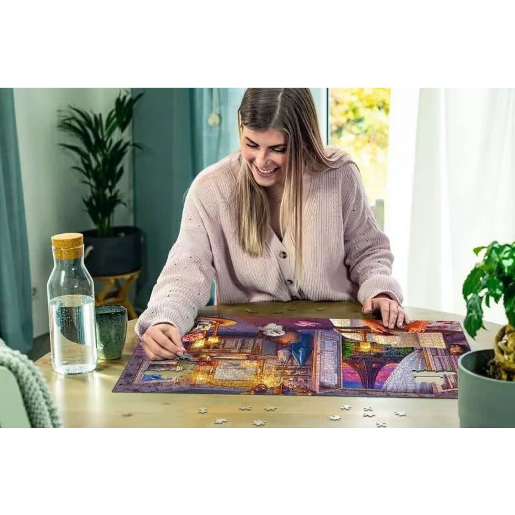 Cozy Bathroom 500 Piece Large Format Puzzle