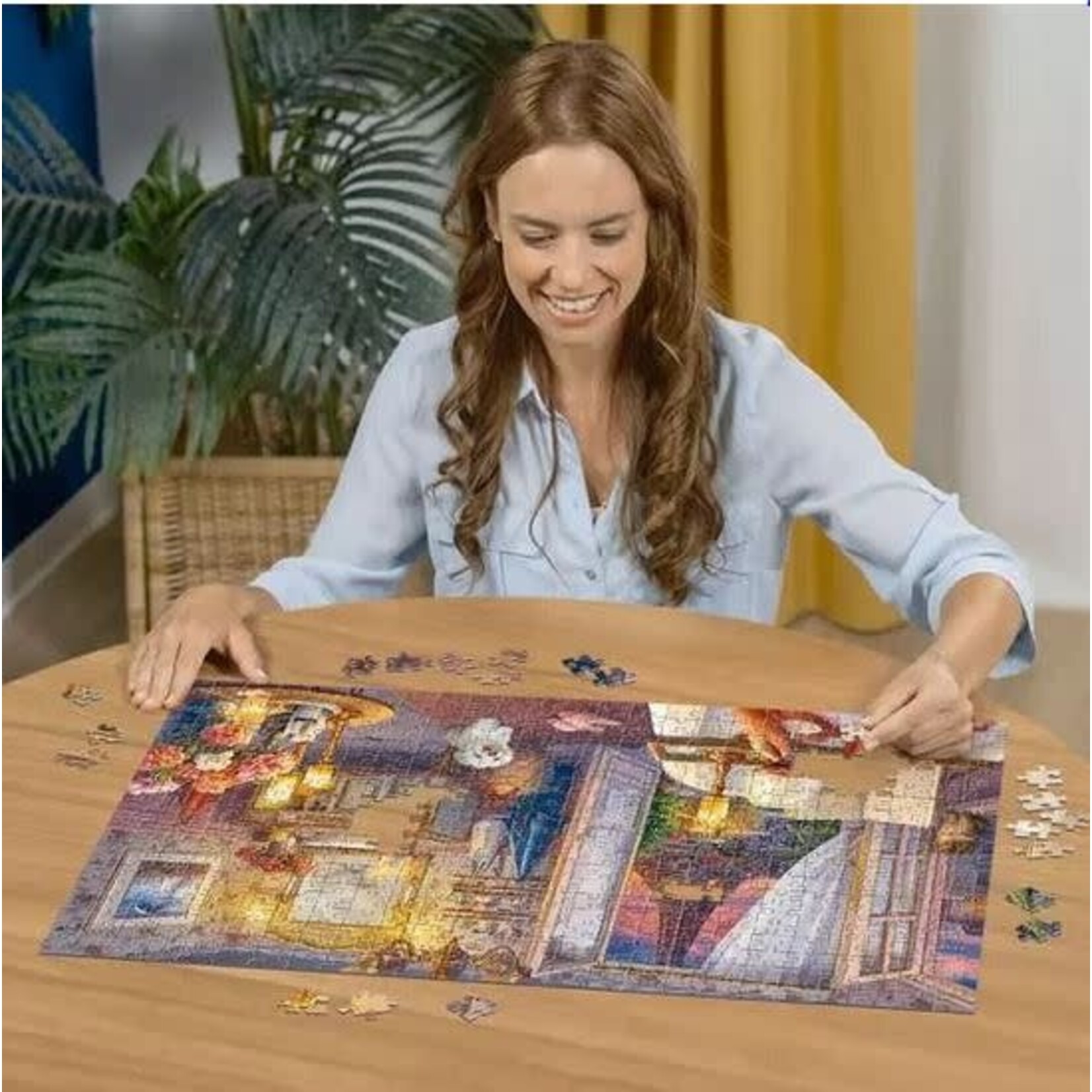 Cozy Bathroom 500 Piece Large Format Puzzle