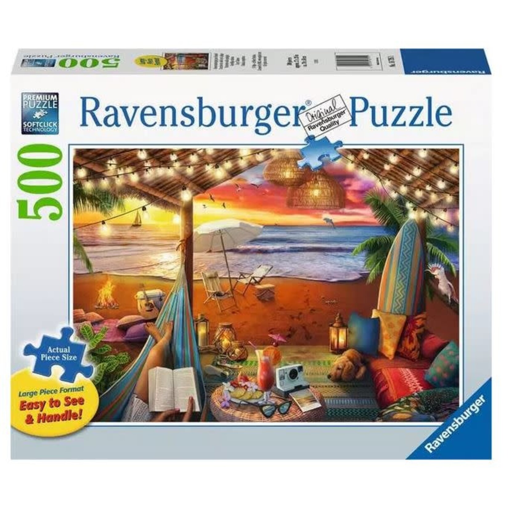 Cozy Cabana 500 Piece Large Format Puzzle