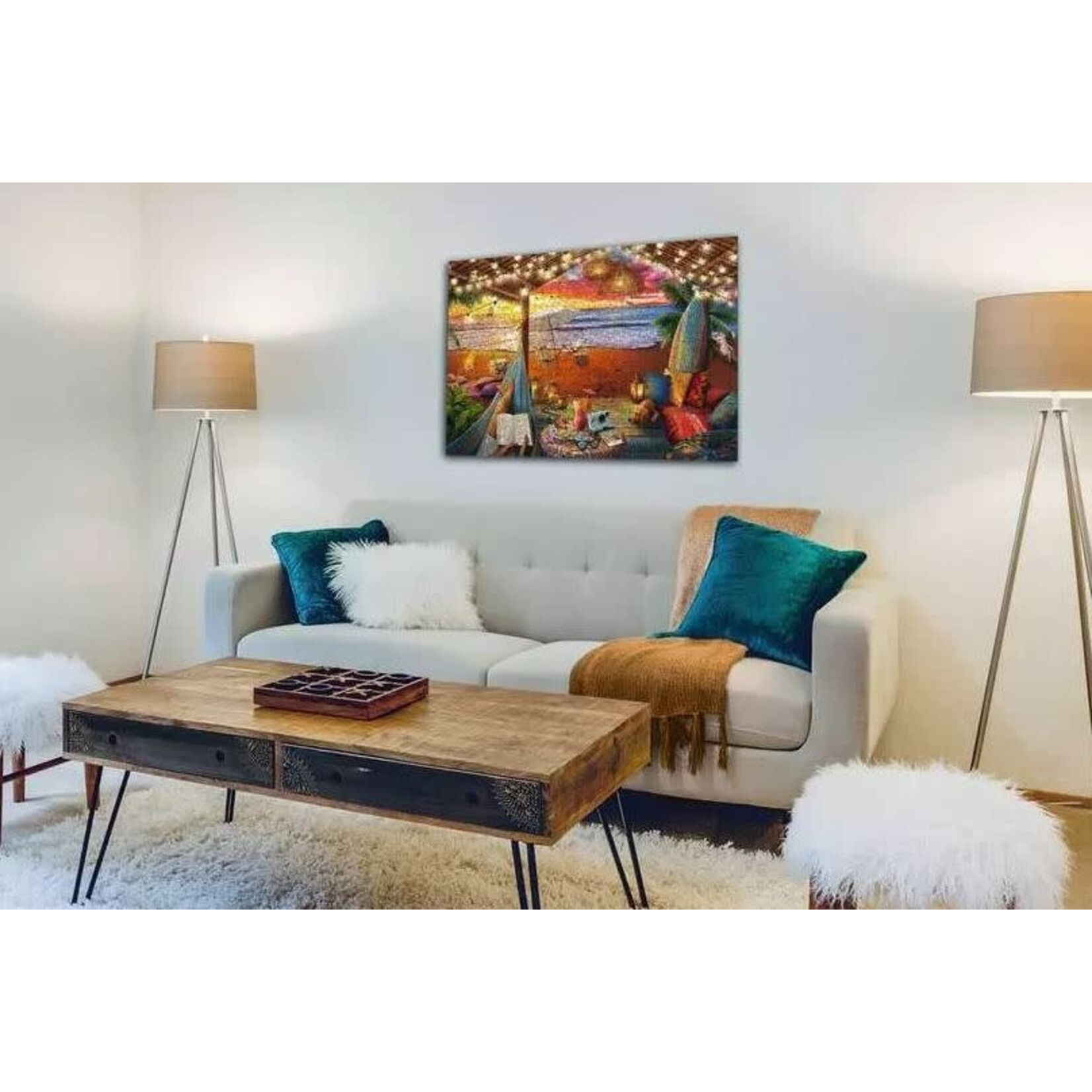 Cozy Cabana 500 Piece Large Format Puzzle