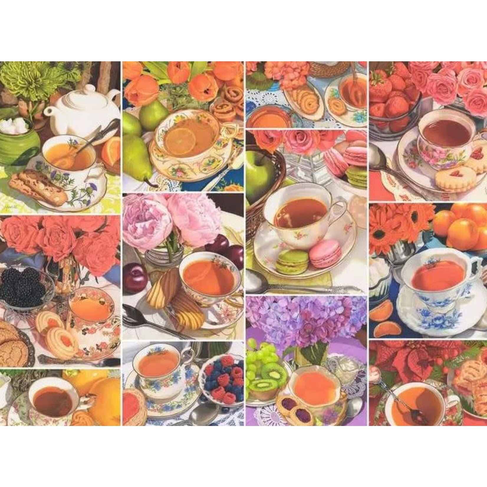 Teatime 750 Piece Large Format Puzzle