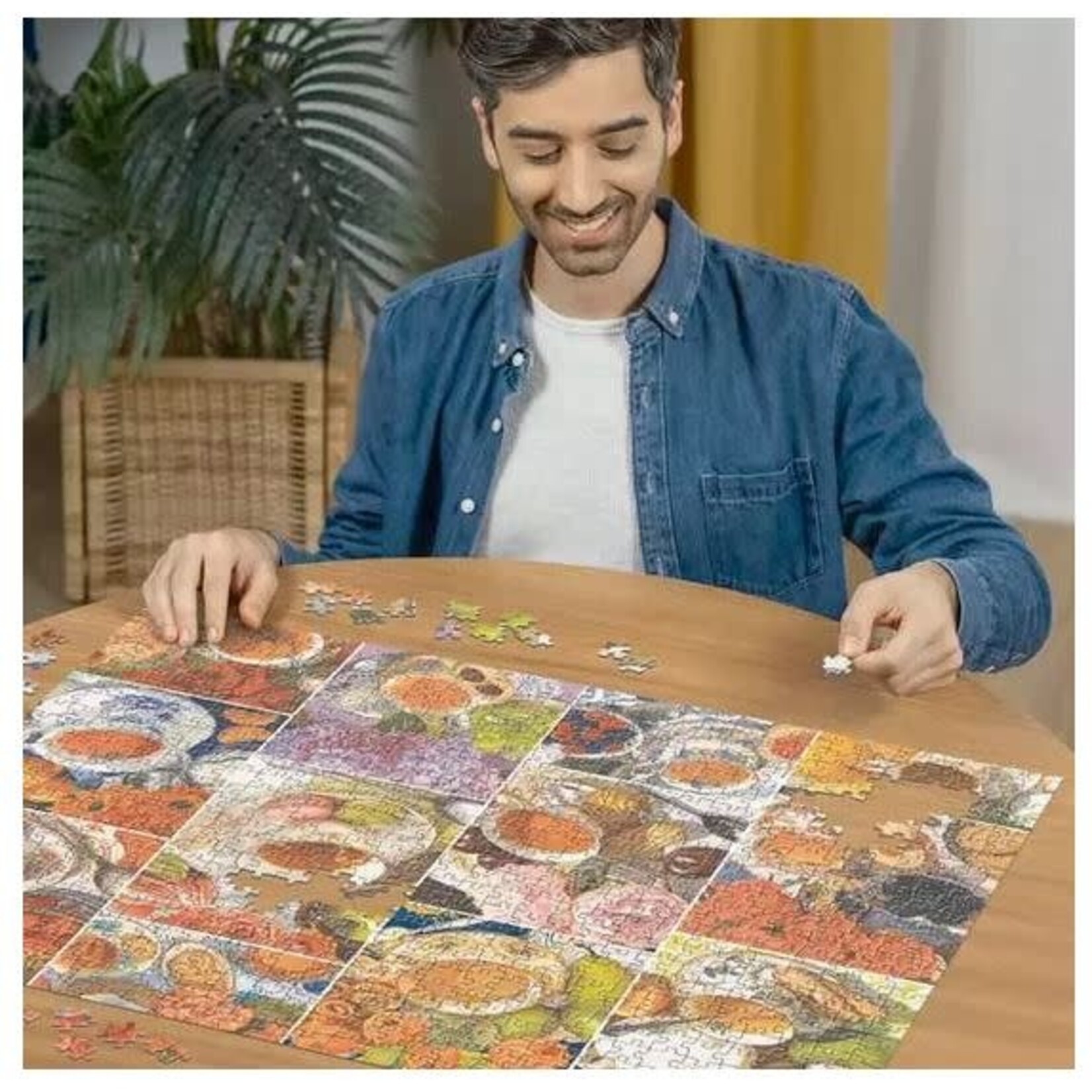 Teatime 750 Piece Large Format Puzzle