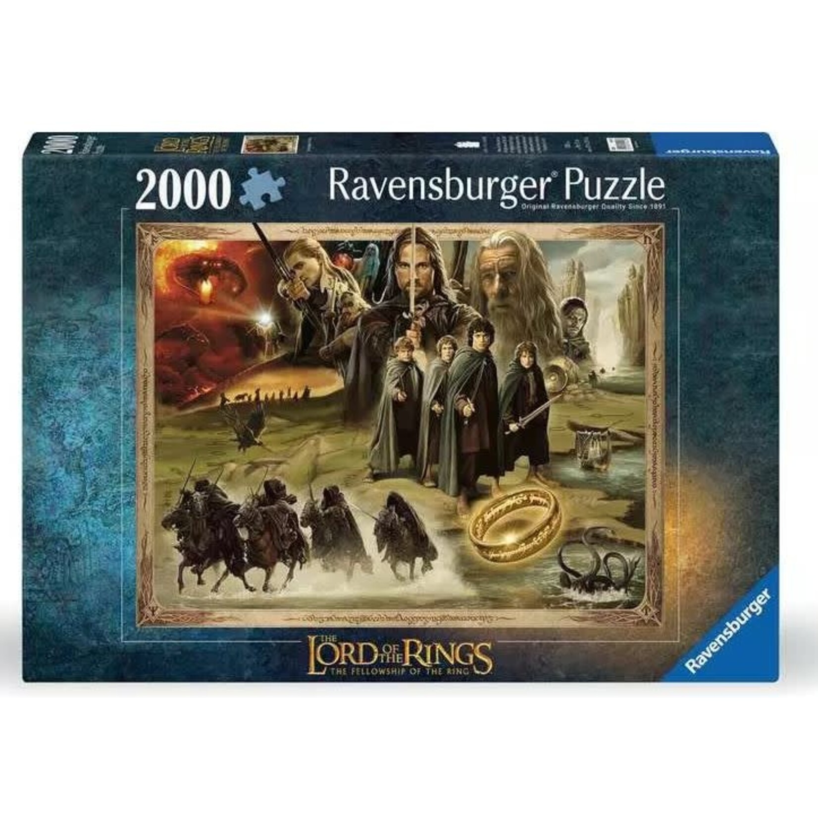 Lord Of The Rings - Fellowship of the Ring 2000 Piece Puzzle