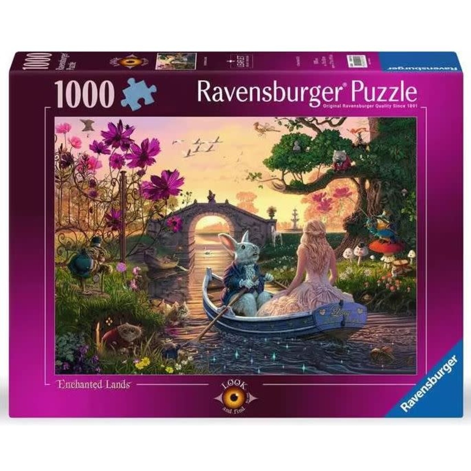 Look and Find Enchanted Lands 1000 Piece Puzzle