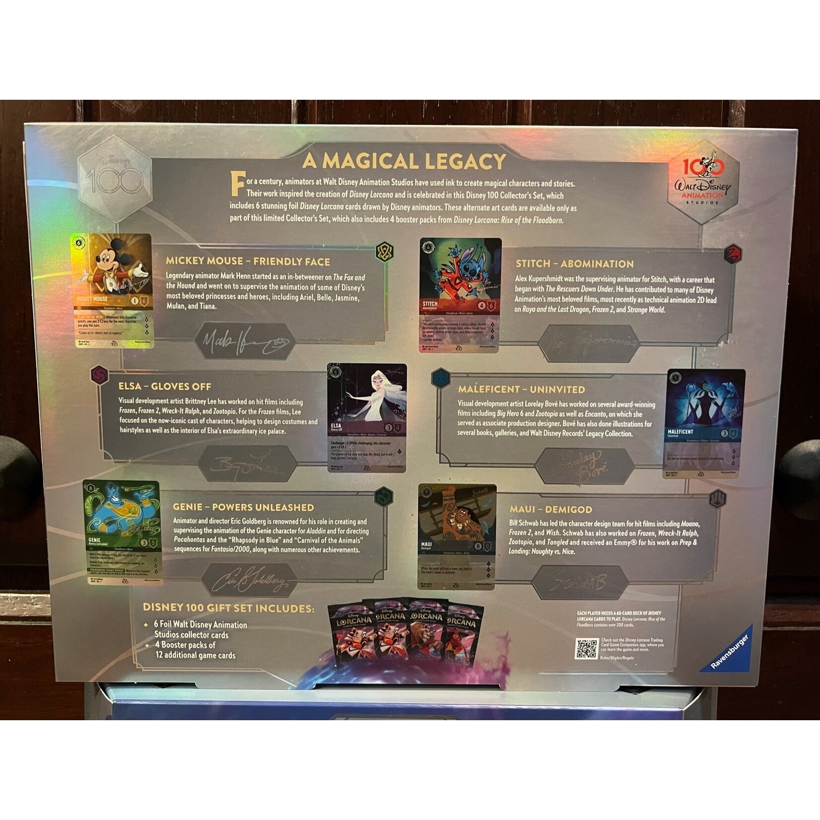 Disney Lorcana: Disney 100 Collector's Edition Gift Set  (All Sales Final) Rise of the Floodborn