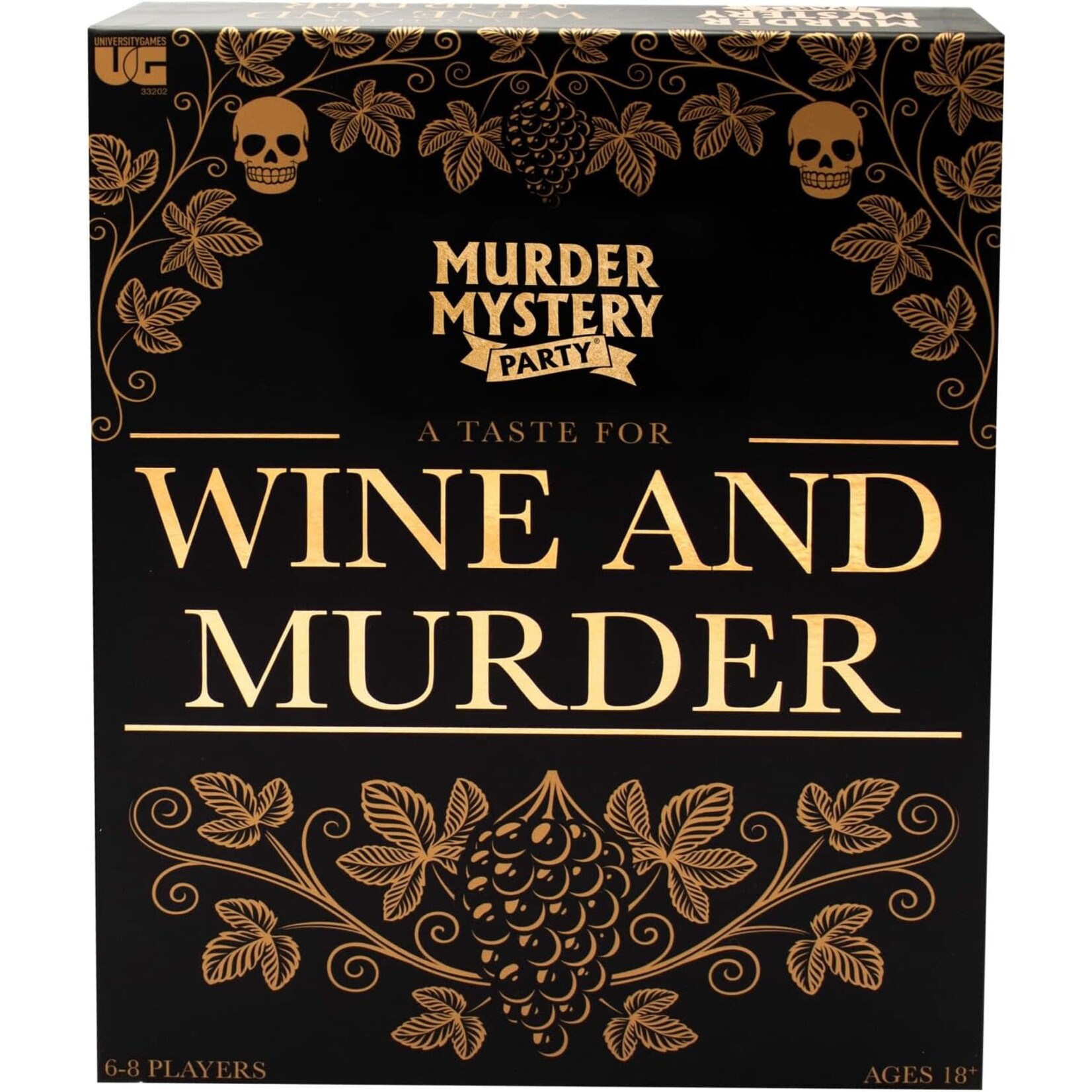 A Taste for Wine and Murder: Murder Mystery Party Game
