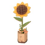 Robotime Bloom Craft: Wooden Sunflower Kit