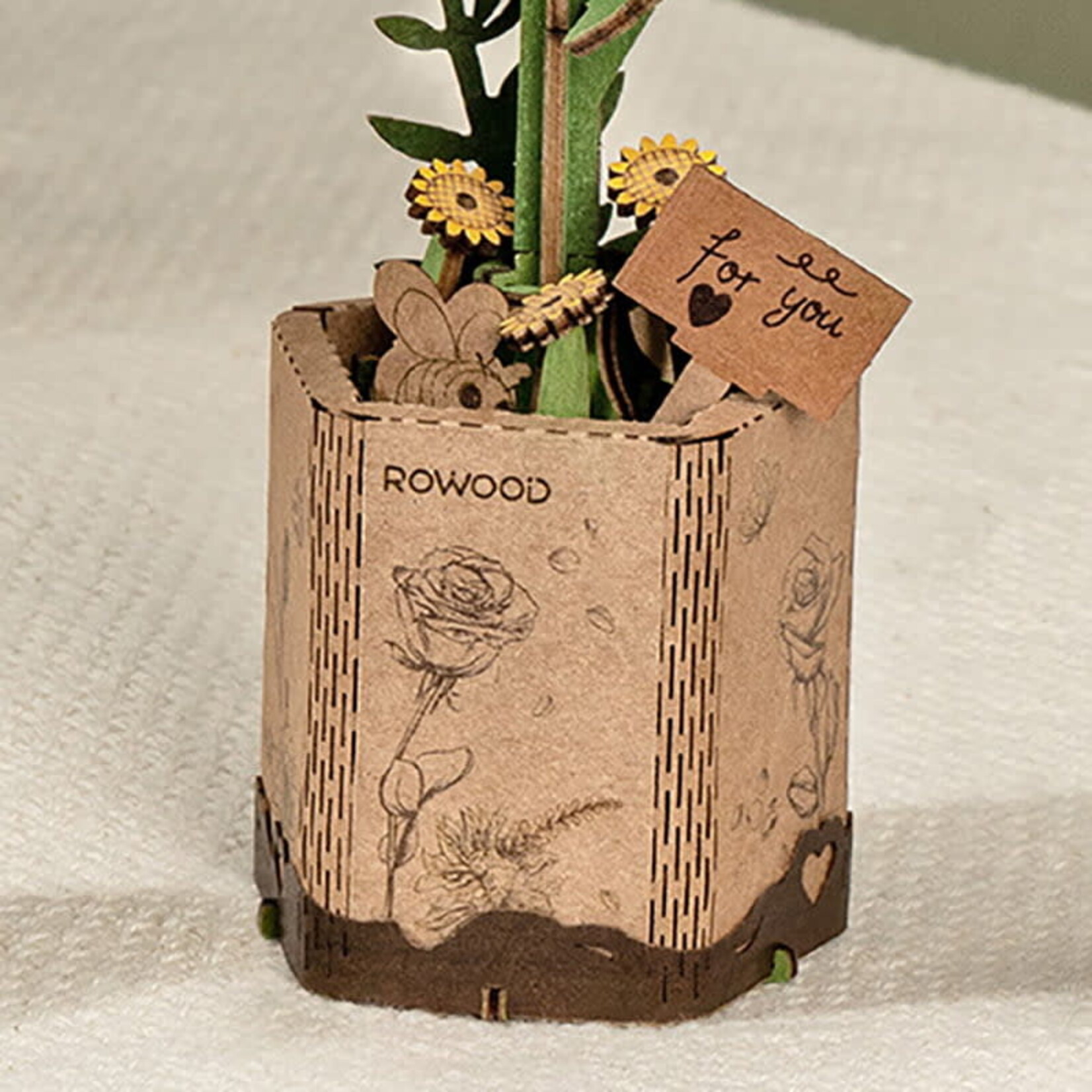 Wooden Flower Kit - Sunflower - Bloom Craft