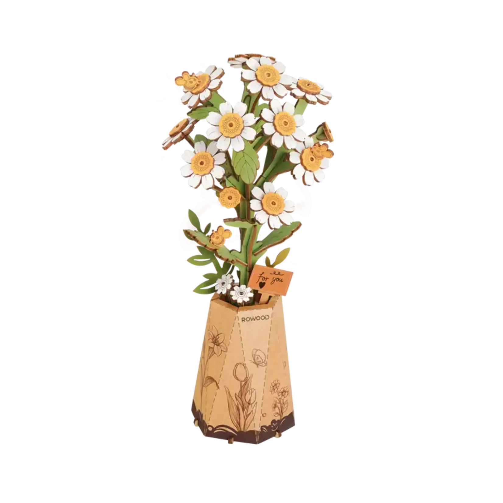 Wooden Flower Kit - Chamomile - Bloom Craft