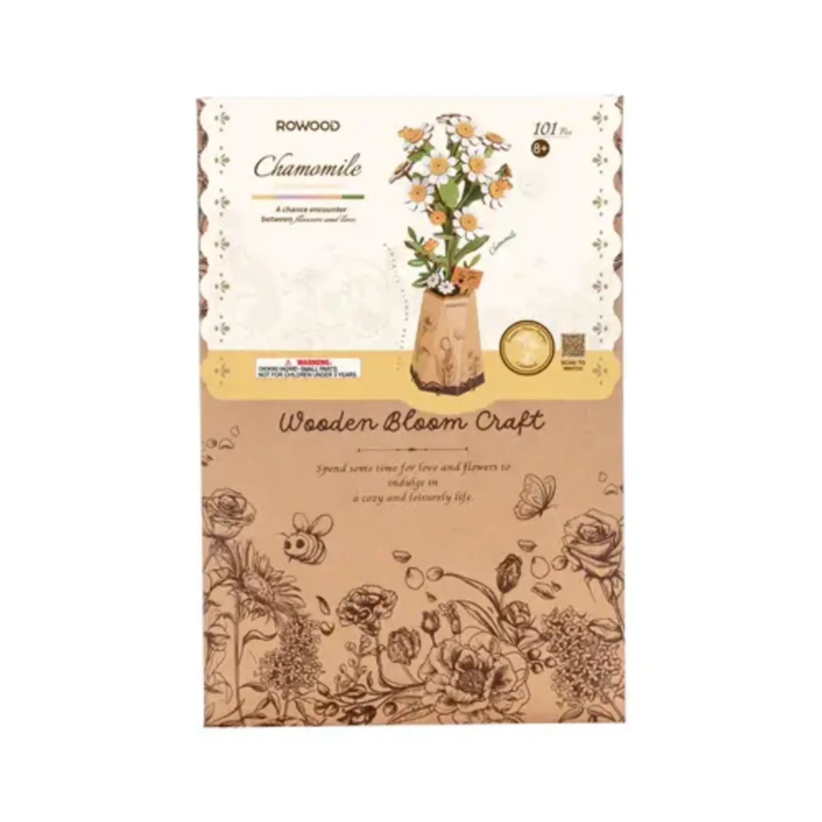 Wooden Flower Kit - Chamomile - Bloom Craft