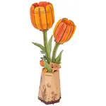 Wooden Flower Kit - Orange Tulip - Bloom Craft