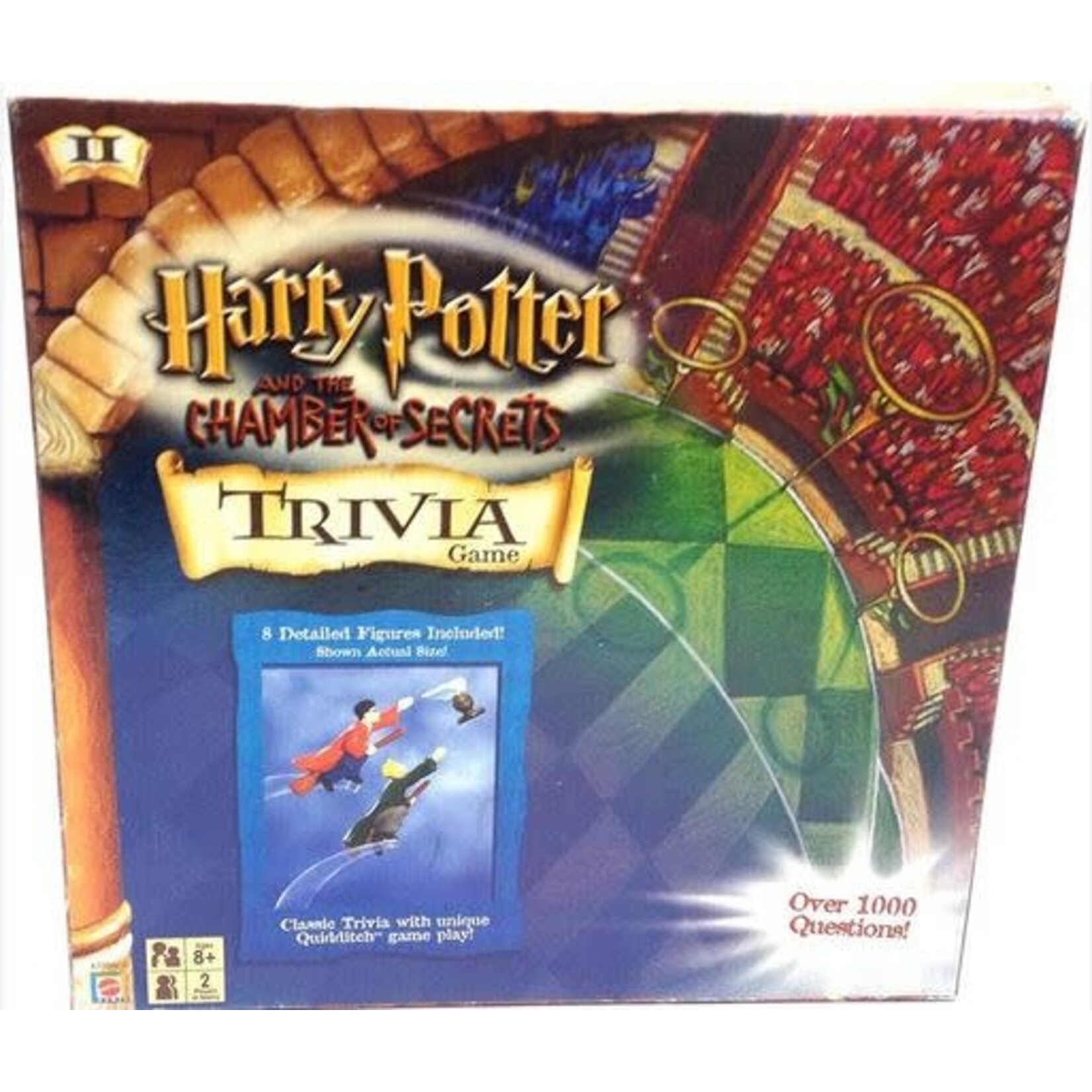 #19722 Harry Potter And The Chamber Of Secrets Trivia Game Dragon Cache Used Game